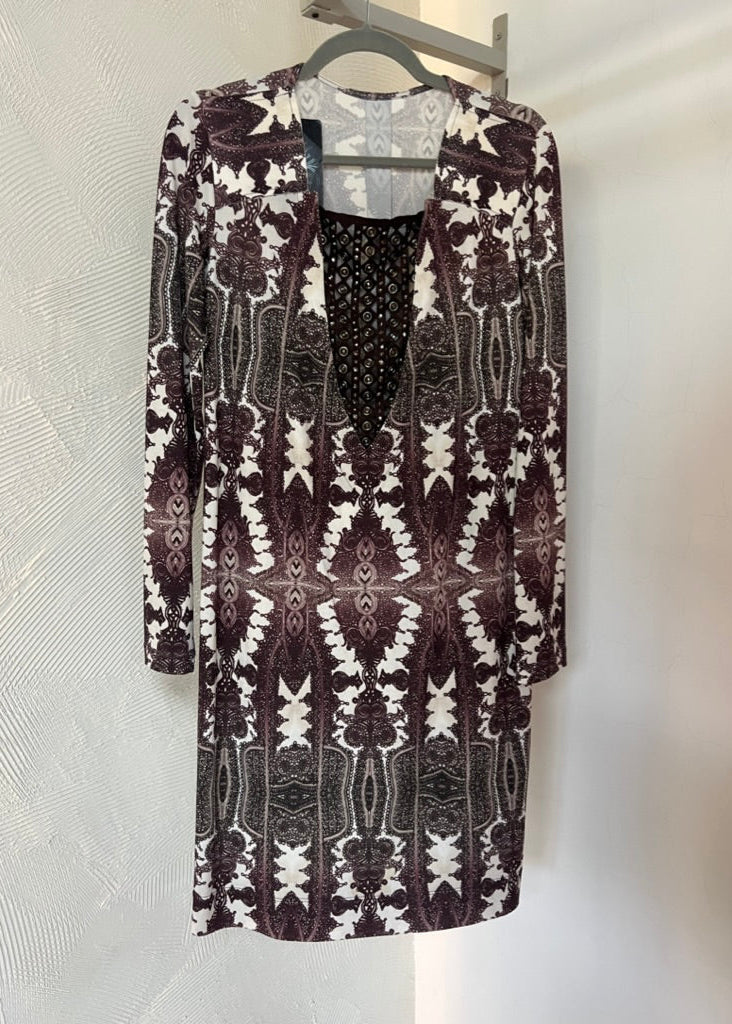 Vestido bacterias m/l apliques