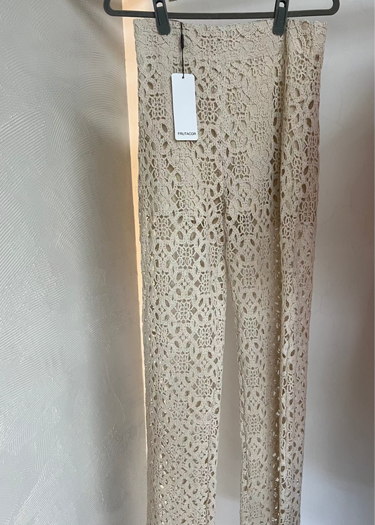 Pantalon encaje