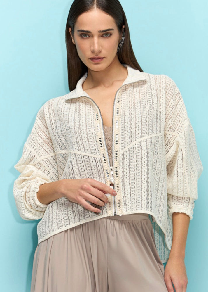 Chaqueta encaje