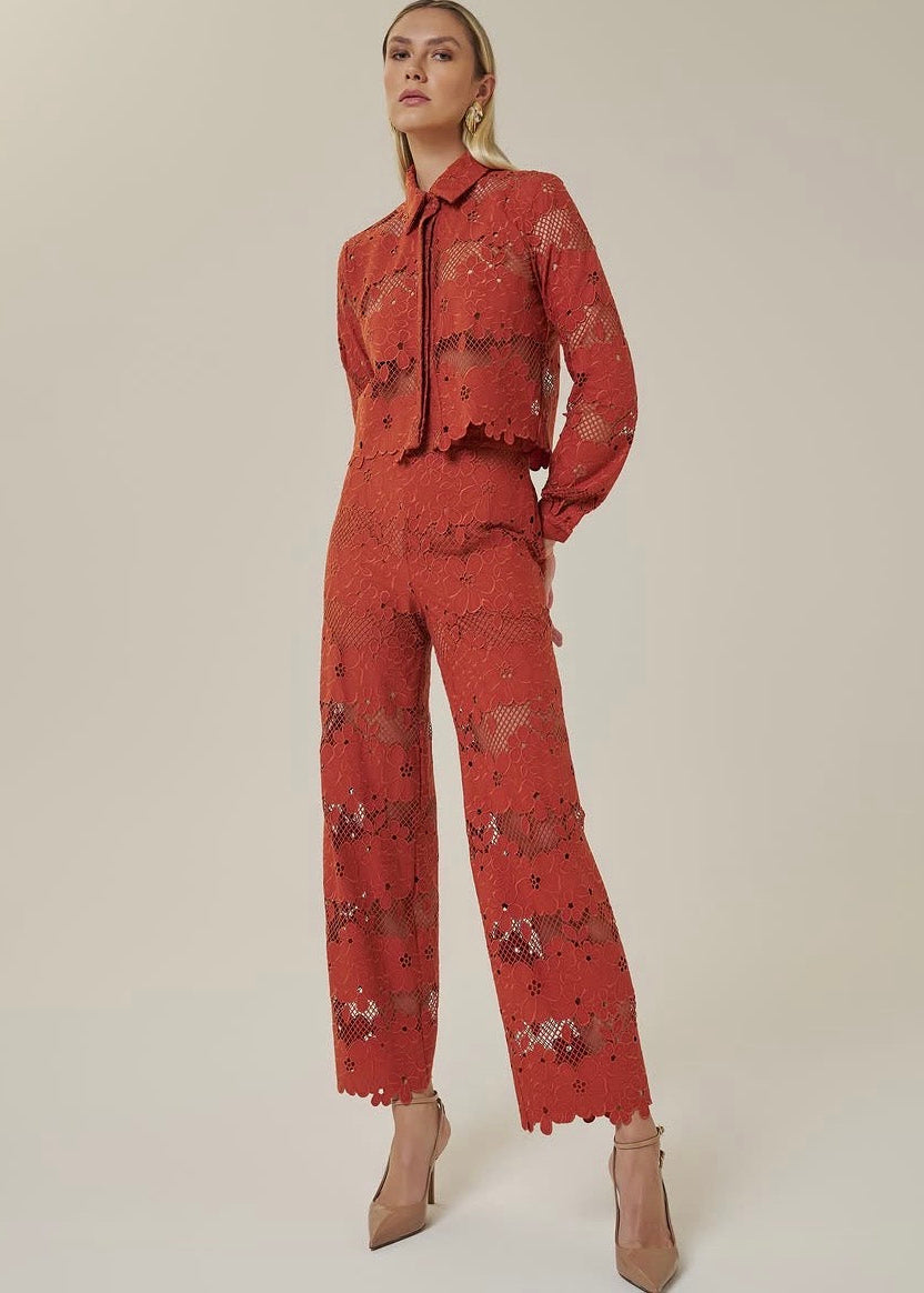 Conjunto camisa Mari y pantalón Livia
