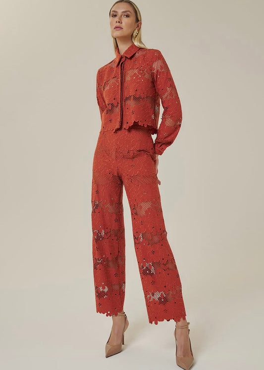 Conjunto camisa Mari y pantalón Livia