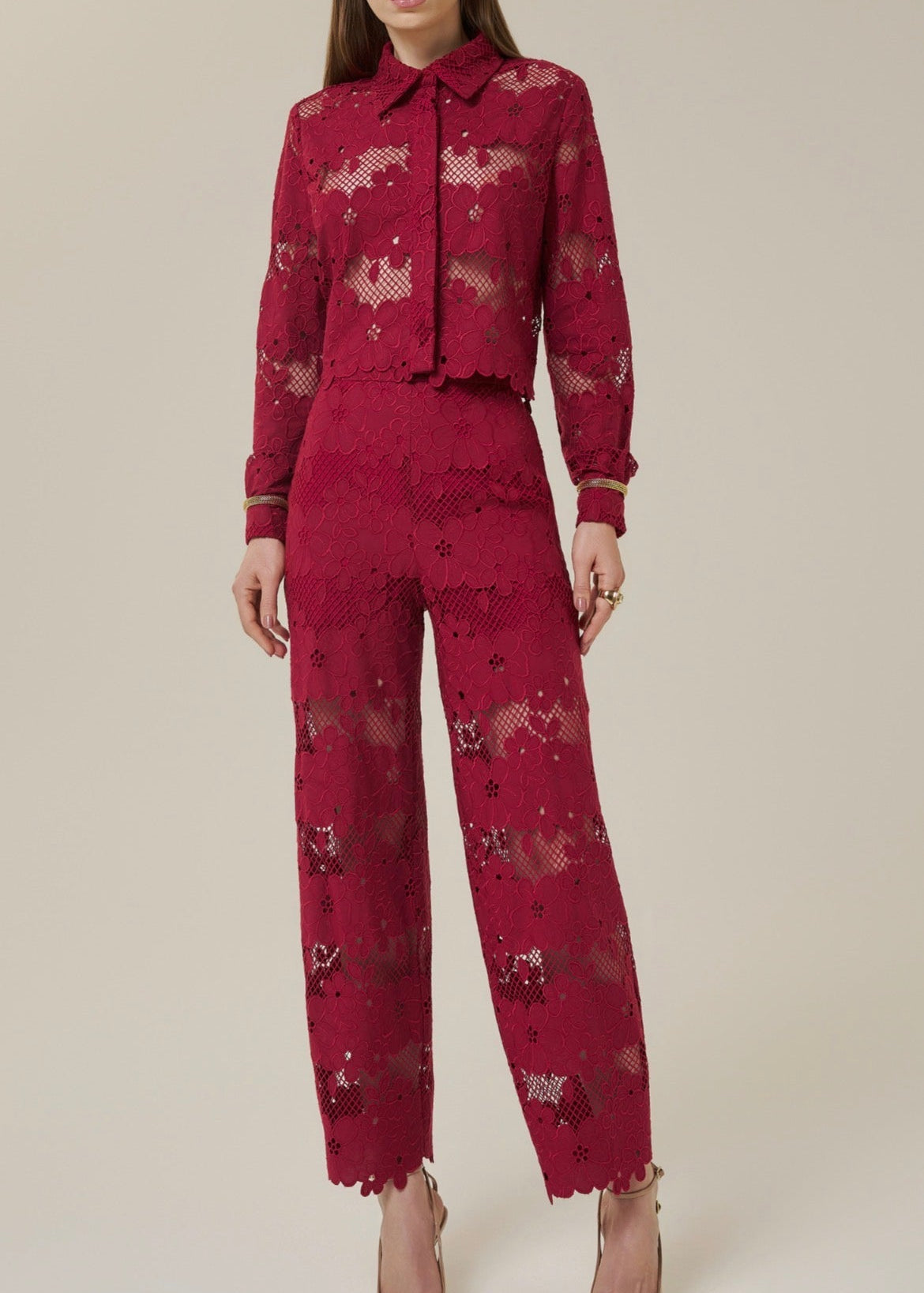 Conjunto camisa Mari y pantalón Livia