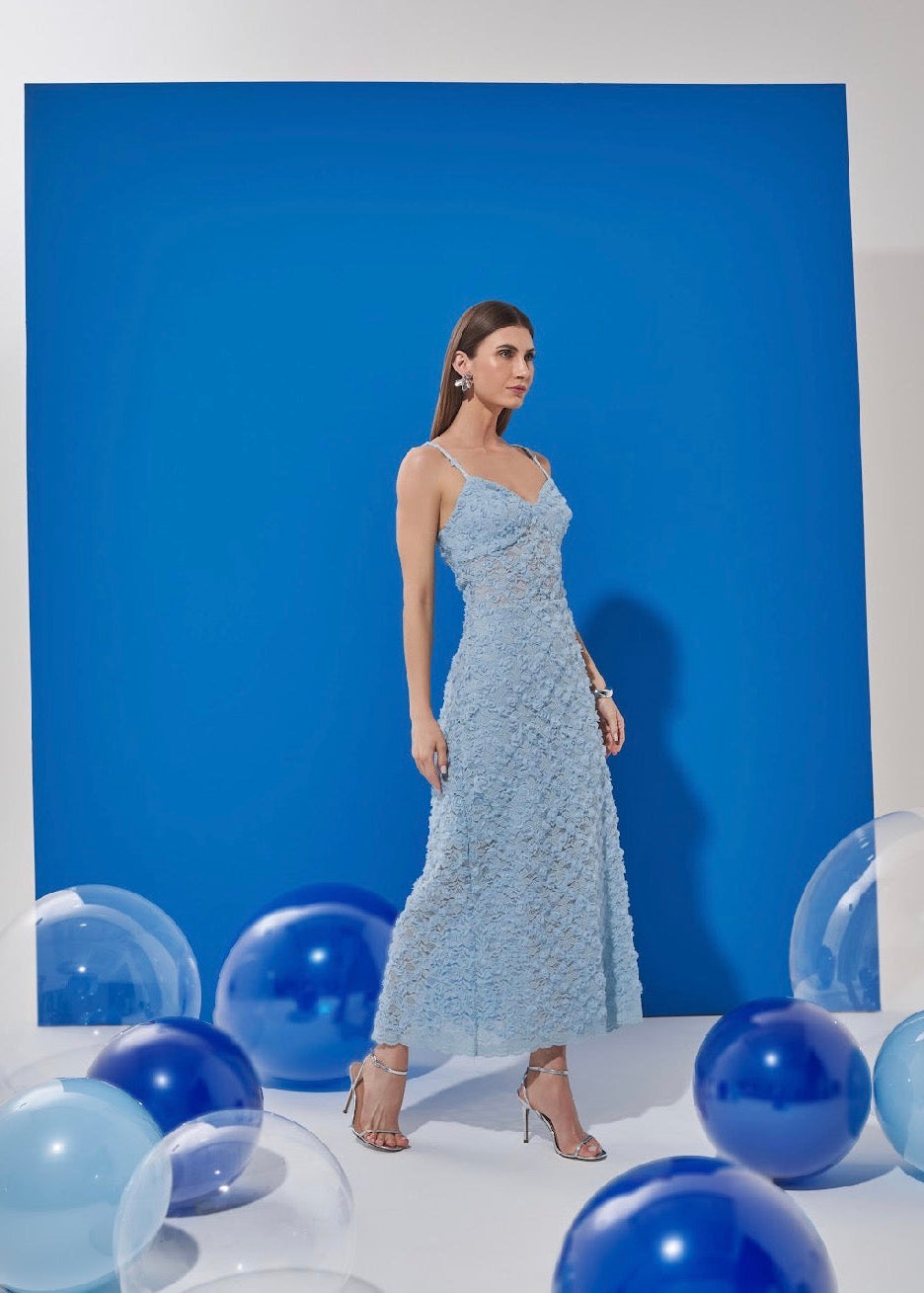 Vestido midi Dani encaje