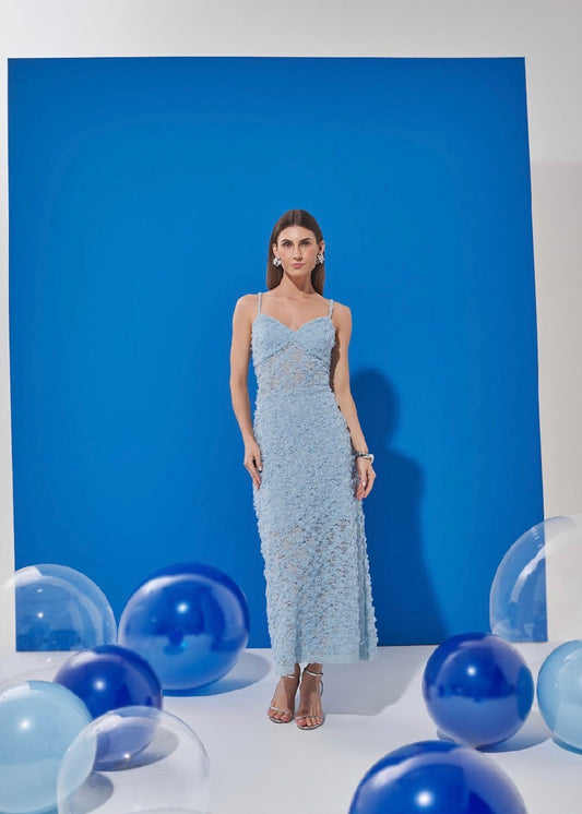 Vestido midi Dani encaje